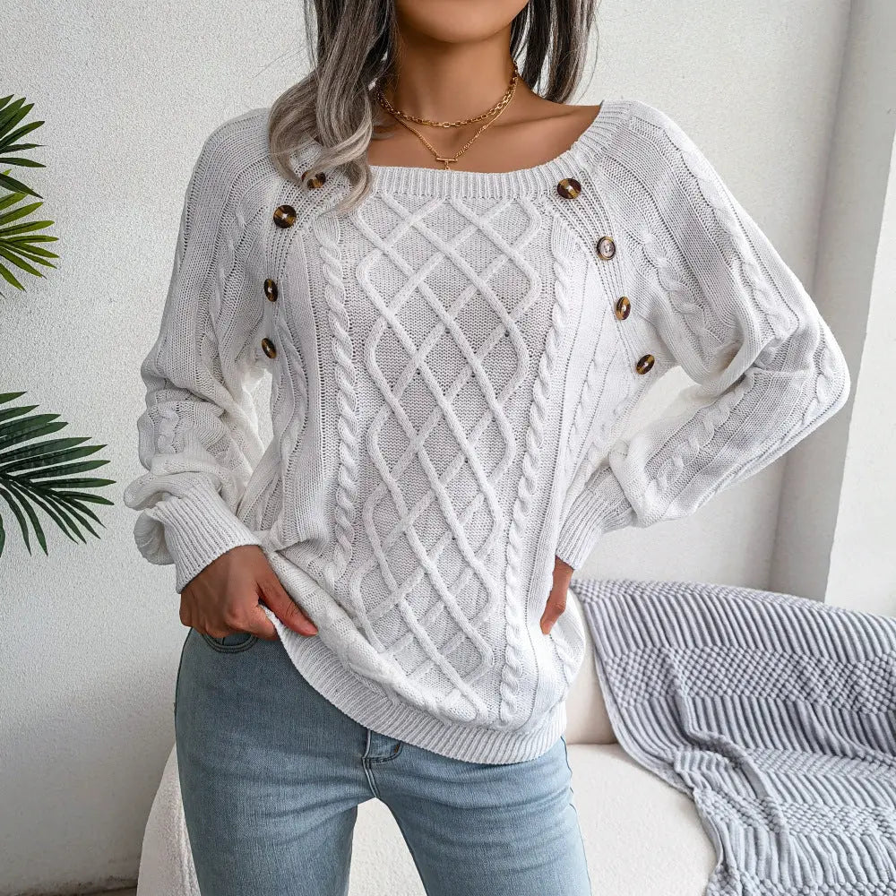 fashion knitted tops for women Angel Wishes