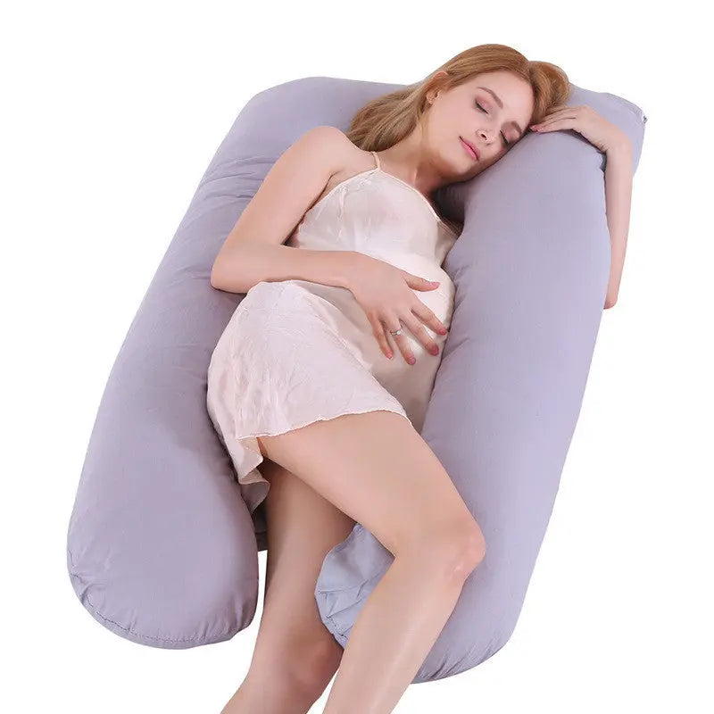 Summer Sleeping Support Pillow For Pregnant Women U Shape Maternity Pillows Pregnancy Ice Silk Angel Wishes