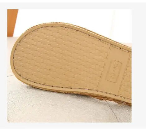 Woven Slippers Angel Wishes