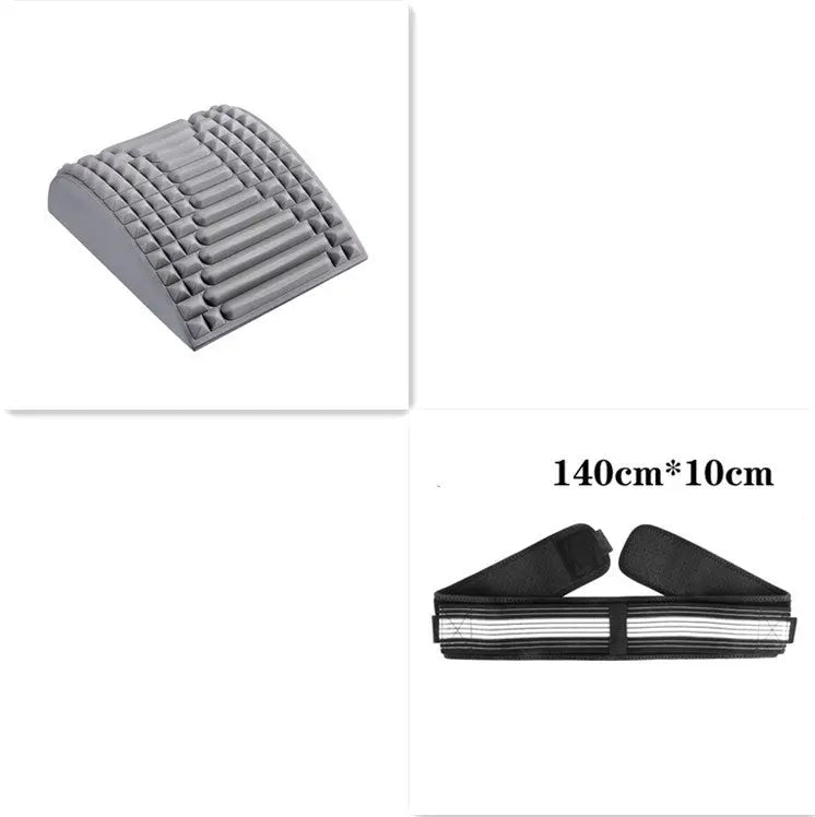 Back Stretcher Pillow Neck Lumbar Support Massager For Neck Waist Back Sciatica Herniated Disc Pain Relief Massage Relaxation Angel Wishes