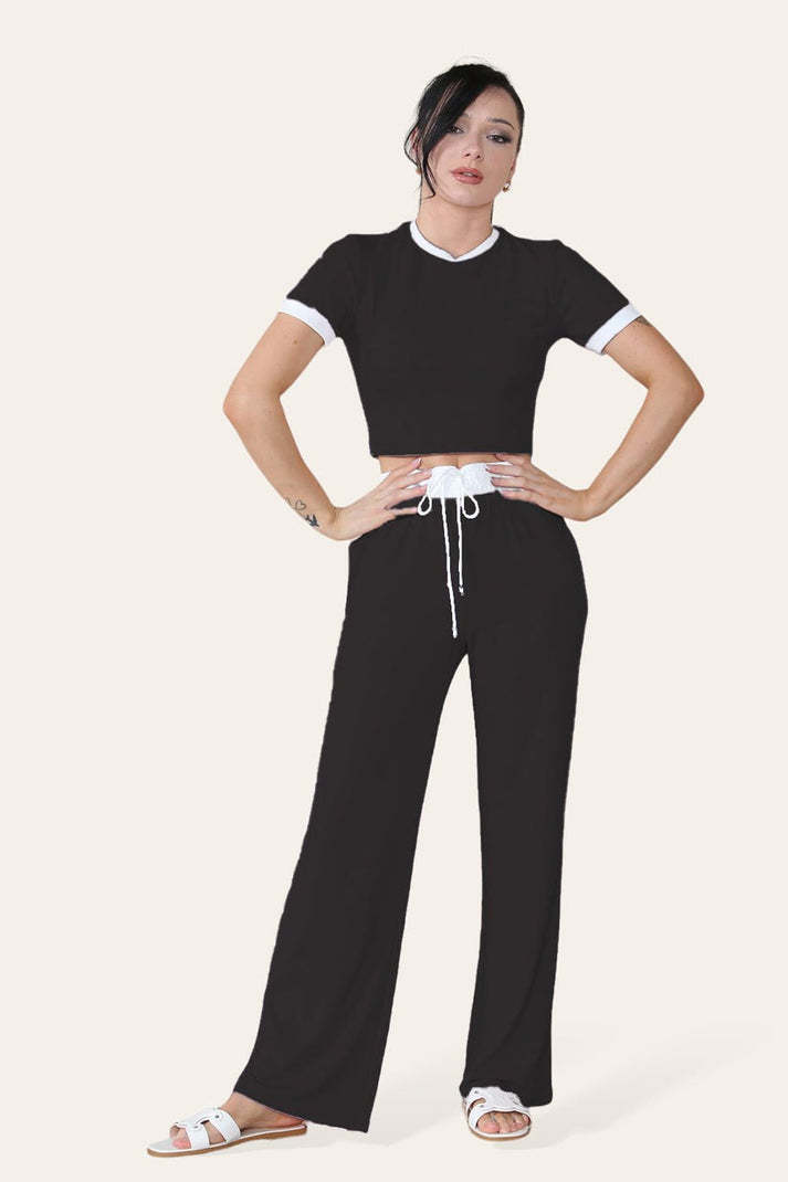 Loungewear Set: Trousers and Top for Ultimate Comfort Angel Wishes