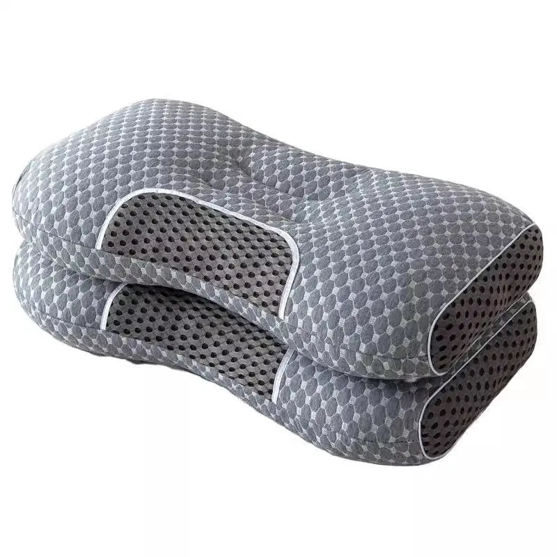 SPA Massage Neck Pillow Non-collapse Knitted Cotton Pillow Core Angel Wishes