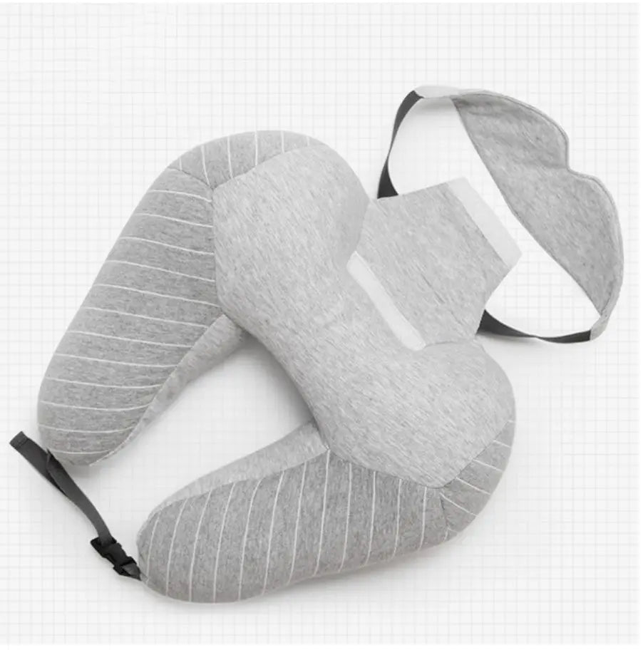 Travel pillow foam particle pillow u-shapedcervical neck pillow lumbar pillow Angel Wishes