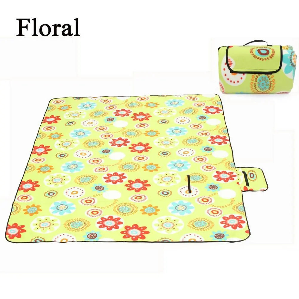 Camping Tent Mat Thickened Outdoor Camping Waterproof Picnic Mat Angel Wishes