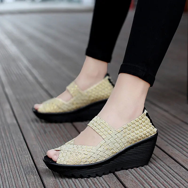 Comfortable Woven Sandals Angel Wishes