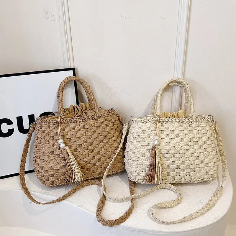 Fashion Woven Handbags Angel Wishes