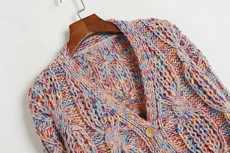 Colourful Cardigan for women Angel Wishes