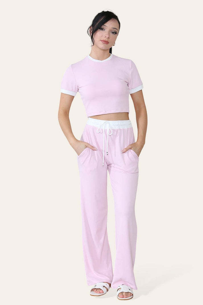 Loungewear Set: Trousers and Top for Ultimate Comfort Angel Wishes