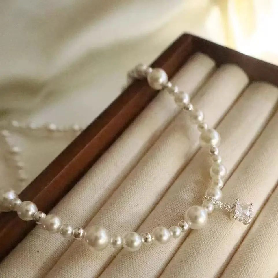 Stylish Necklace Clavicle Chain Angel Wishes
