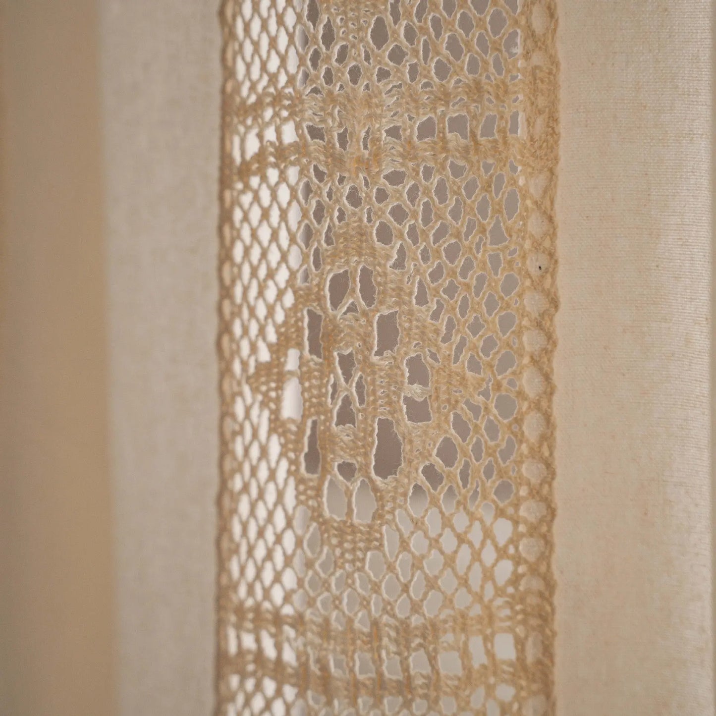Curtain American Crochet Mesh Finished Product Angel Wishes