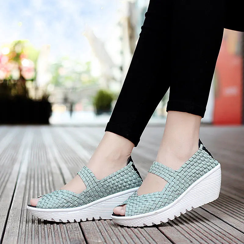 Comfortable Woven Sandals Angel Wishes
