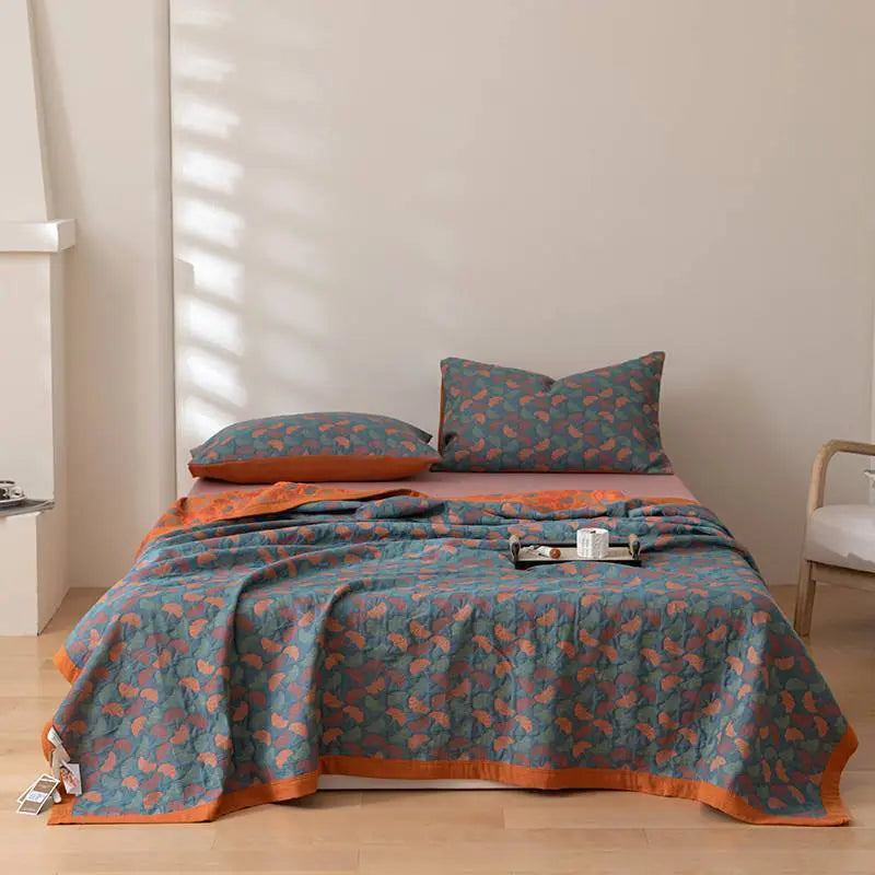 Multifunctional Three-layer Gauze Blanket Angel Wishes