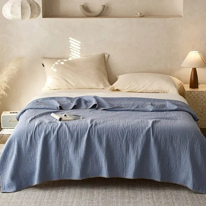 Cotton Five-layer Yarn Multifunctional Blanket Angel Wishes
