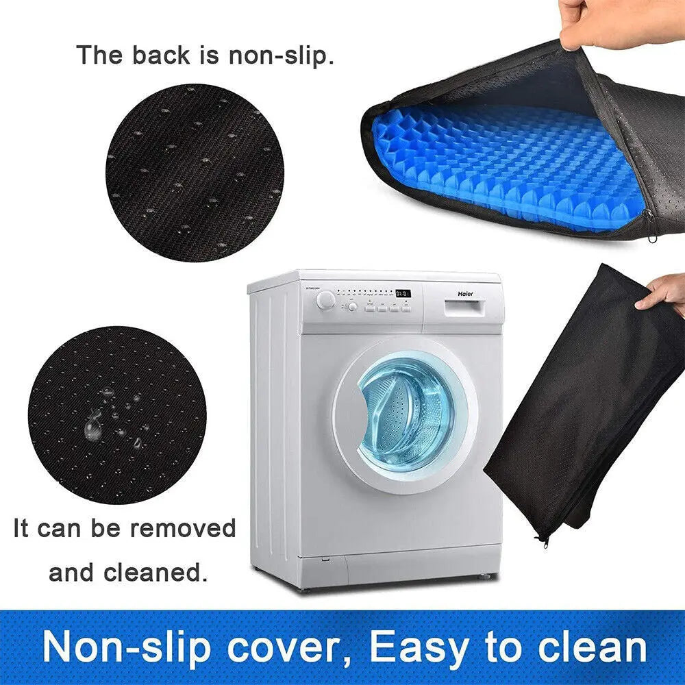 Gel Seat Cushion For Lower Back Pain Pressure Relief Angel Wishes
