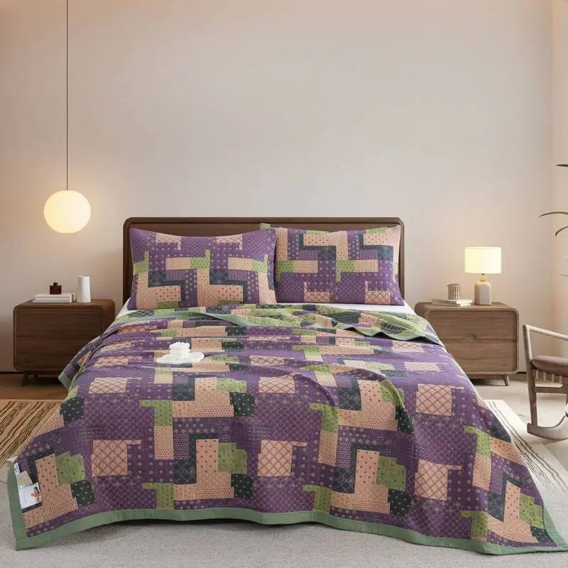 Multifunctional Three-layer Gauze Blanket Angel Wishes