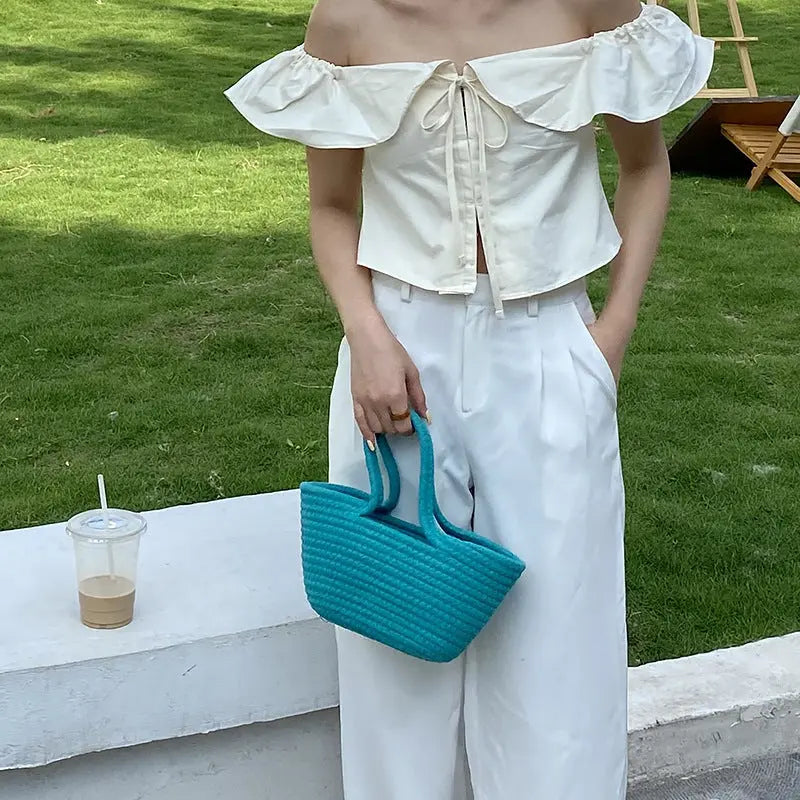 Woven Stylish Bags Angel Wishes