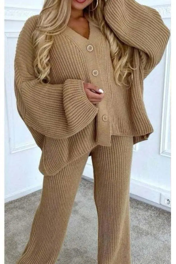 4 Buttons Loungewear Set Angel Wishes
