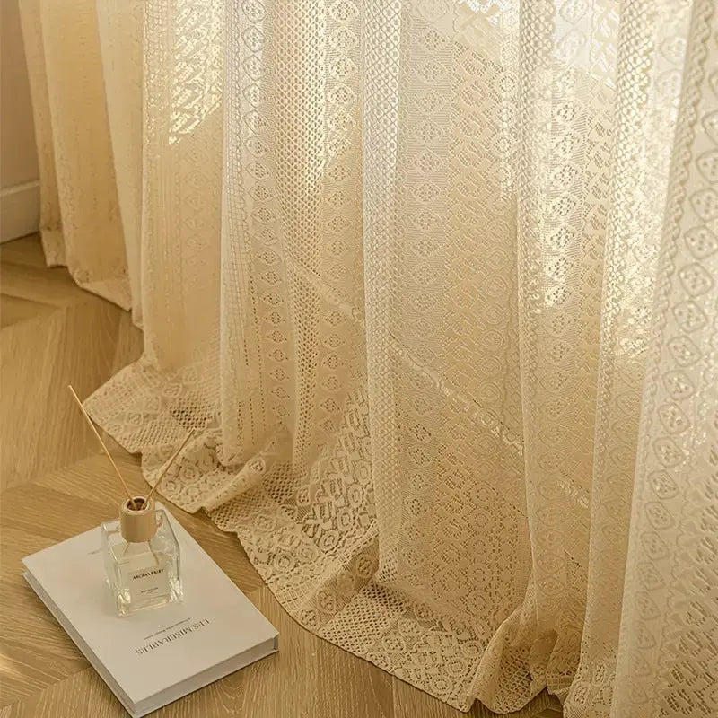 Lace Curtains Angel Wishes