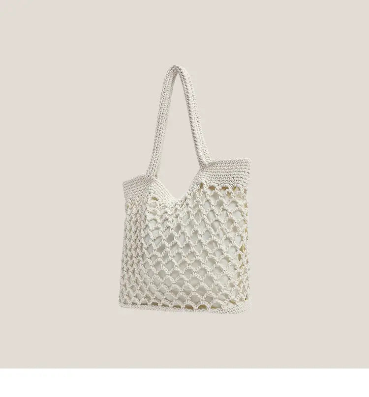 Stylish Straw Woven Tote Bag Angel Wishes