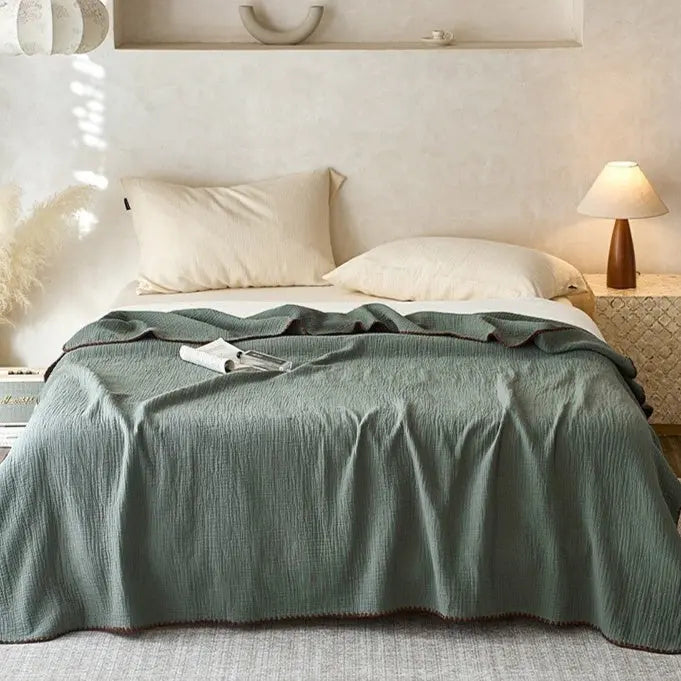 Cotton Five-layer Yarn Multifunctional Blanket Angel Wishes