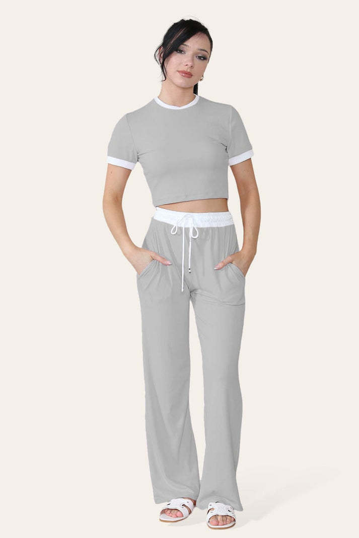 Loungewear Set: Trousers and Top for Ultimate Comfort Angel Wishes