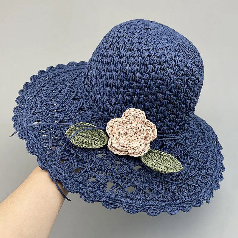 Hand-woven Summer Straw Hats Angel Wishes
