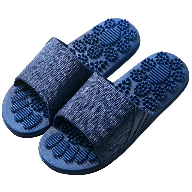 Reflexology Foot Massage Slippers Bath Slippers Tension Relief Acupuncture Feet Massager Household Slipper Foot Health Care Angel Wishes