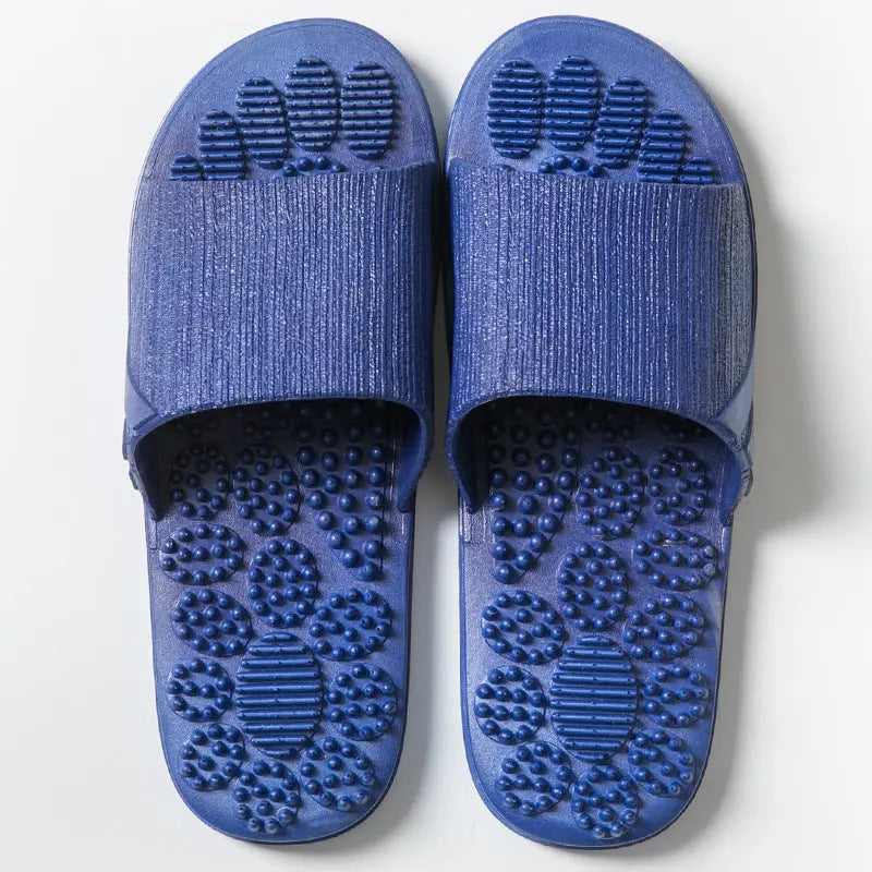 Reflexology Foot Massage Slippers Bath Slippers Tension Relief Acupuncture Feet Massager Household Slipper Foot Health Care Angel Wishes