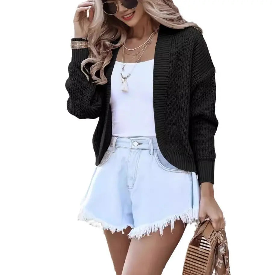 Shawl Knitted Cardigan Angel Wishes
