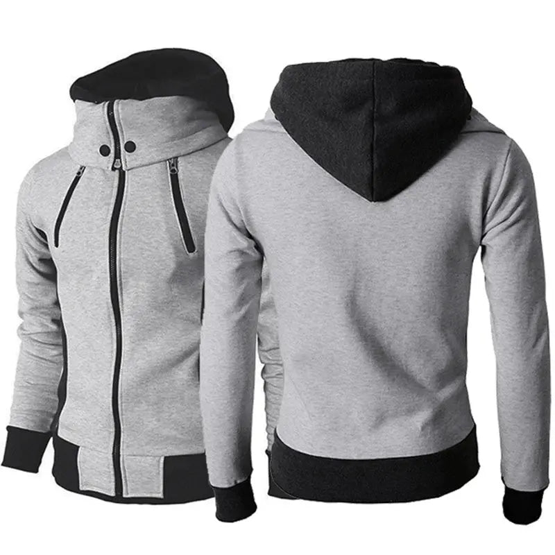 Men Zip Up Hooded jacket Angel Wishes