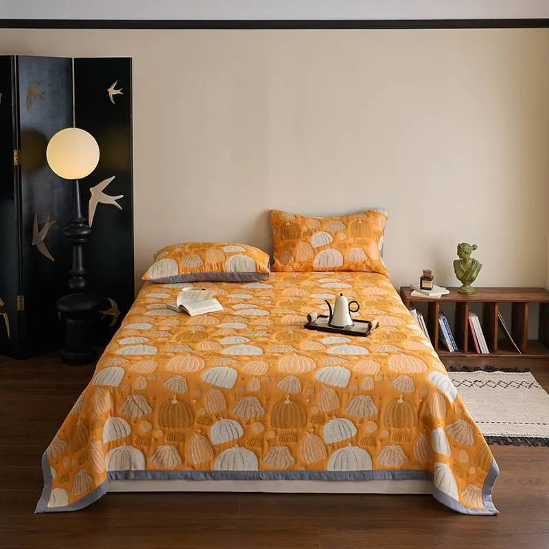 Multifunctional Three-layer Gauze Blanket Angel Wishes