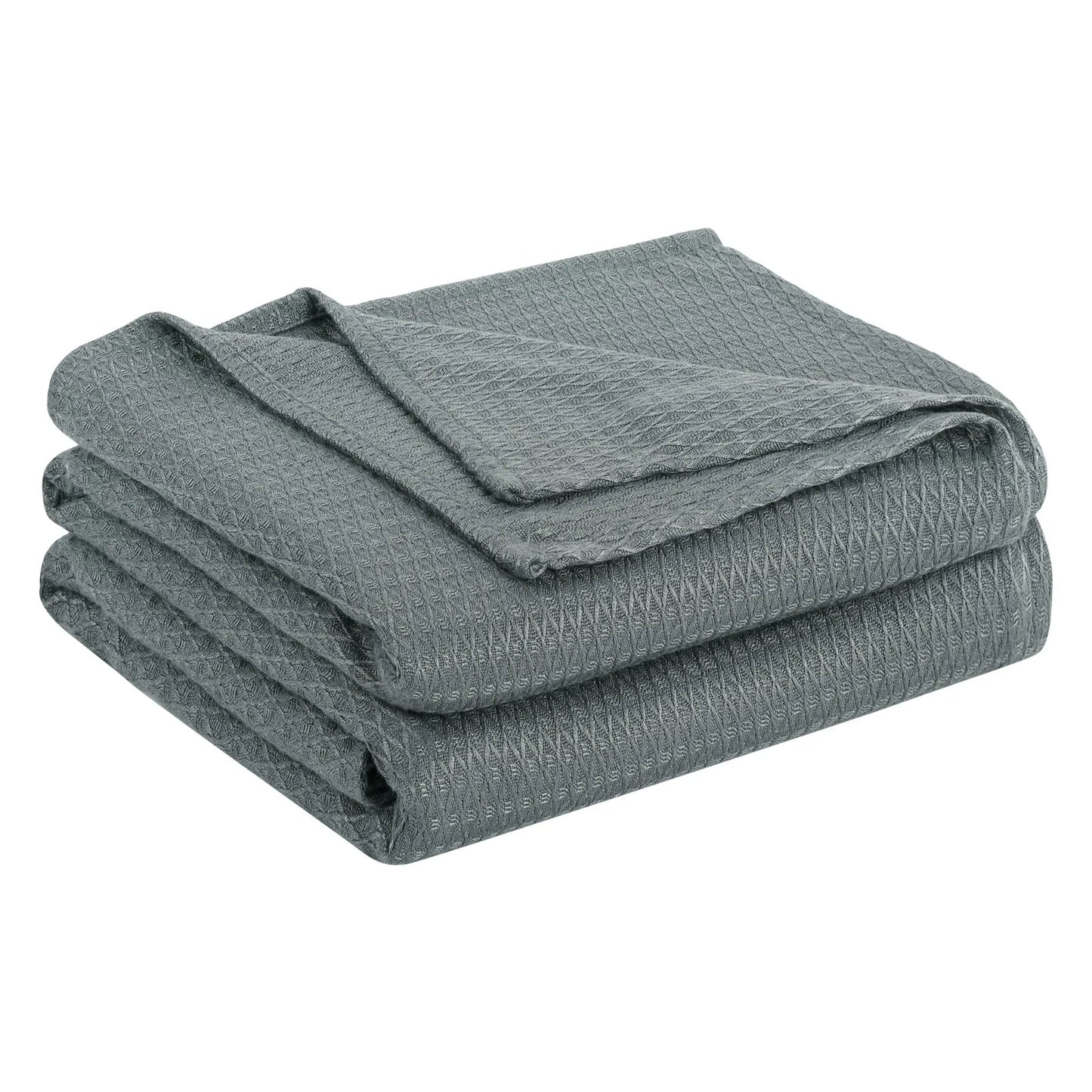PiccoCasa Cooling Bamboo Blanket All Seasons Breathable for Hot Sleepers, Soft and Lightweight for Bed, Sofa Thin Blanket Summer Keep Cool Light Gray Single 150x200cm Angel Wishes