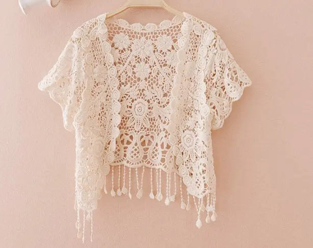 Thin Outer Cardigan Angel Wishes