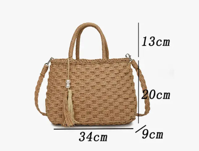 Fashion Woven Handbags Angel Wishes