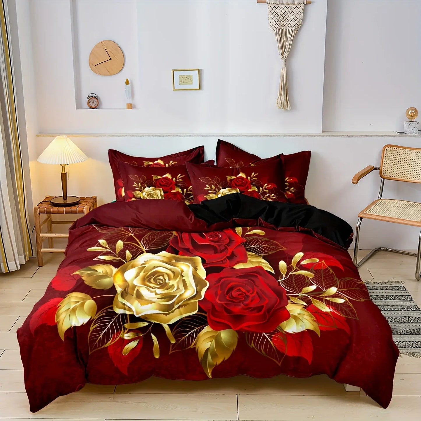 Floral Print Quilt Cover - Angel Wishes