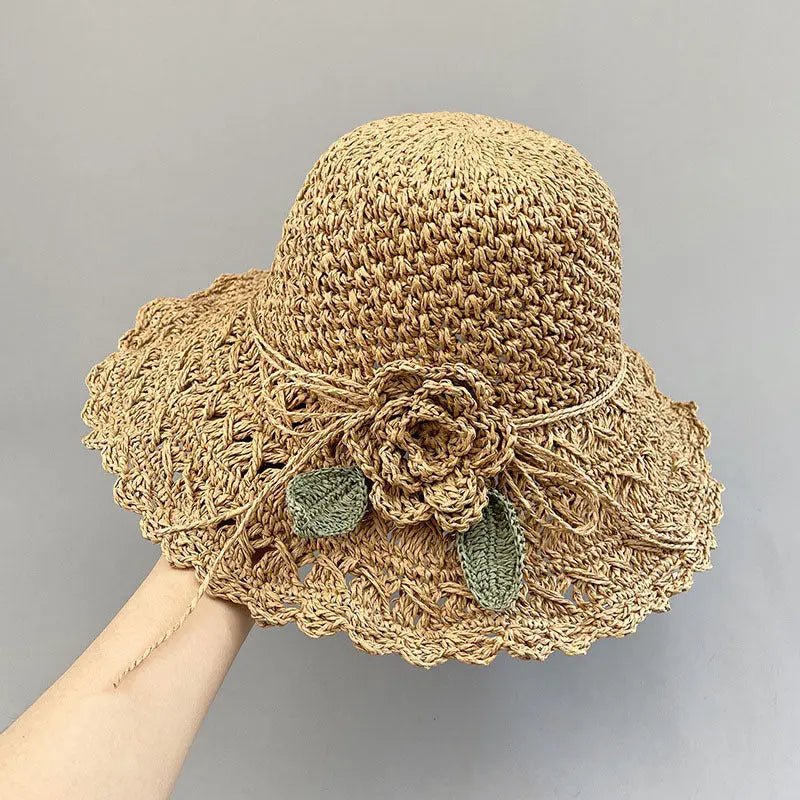 Hand-woven Summer Straw Hats Angel Wishes