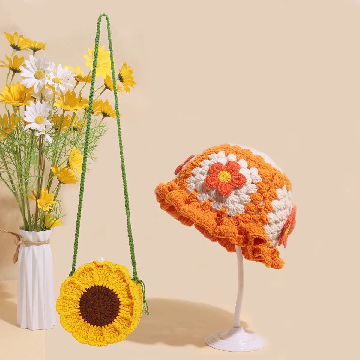 Hand-woven Fisherman Hat Autumn And Winter Angel Wishes