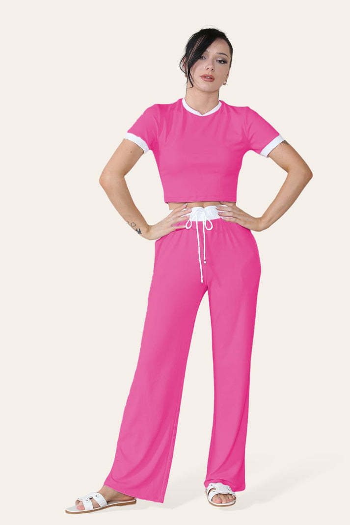 Loungewear Set: Trousers and Top for Ultimate Comfort Angel Wishes