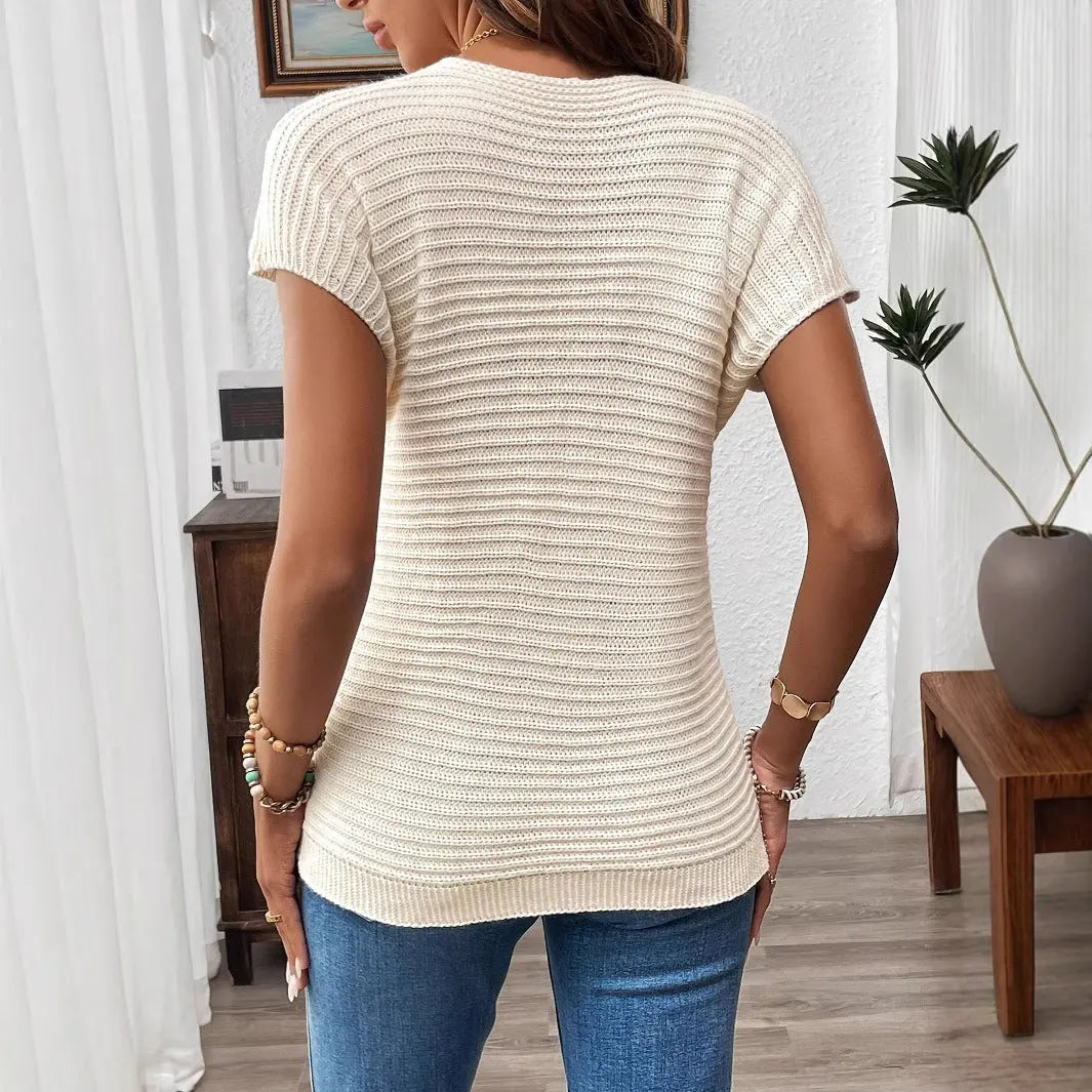 Summer Knitted Pullover Angel Wishes