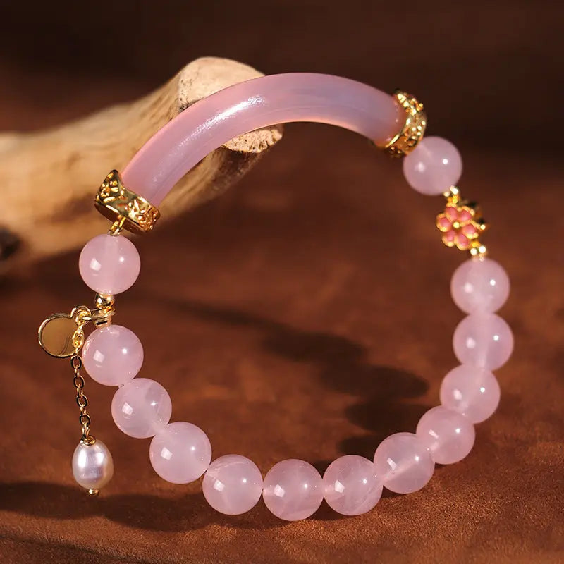 Freshwater Stringed Pearls Bracelet For Women Angel Wishes