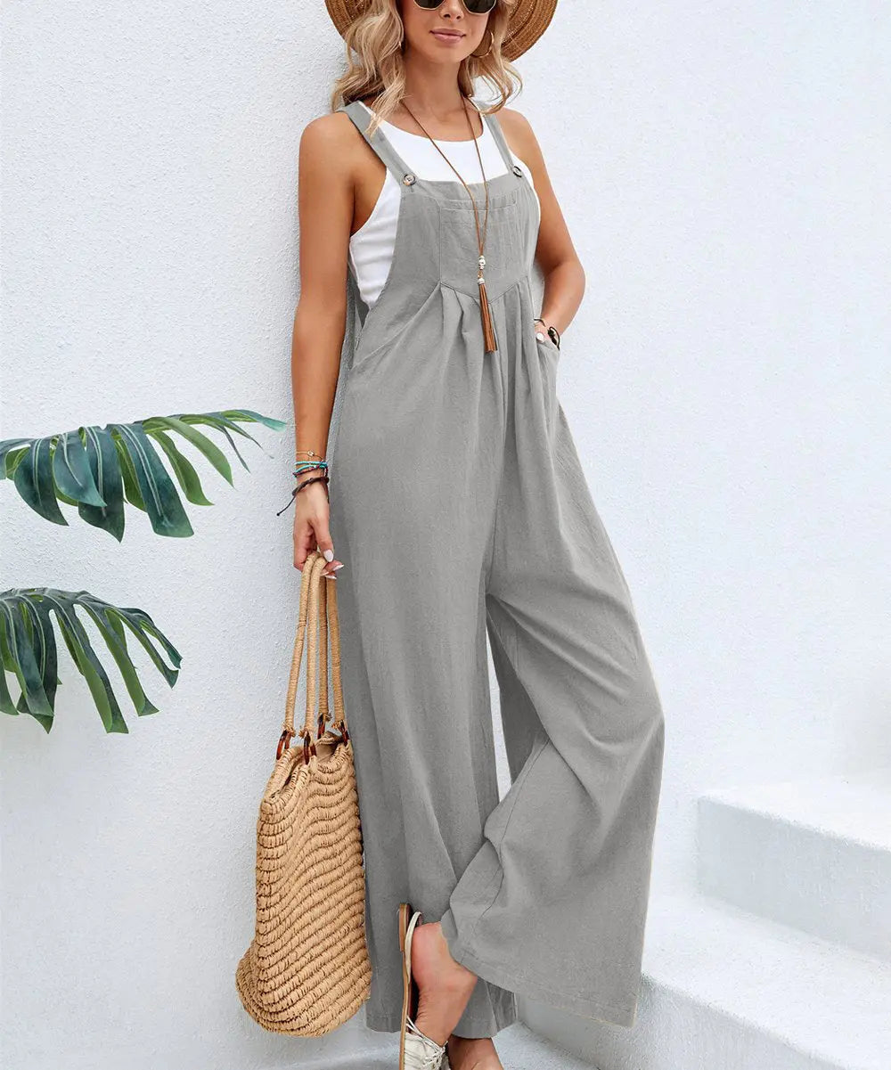 Loose Romper Jumpsuit Angel Wishes
