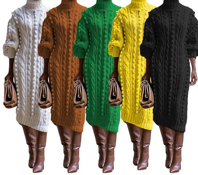 Long knitted Dress Angel Wishes