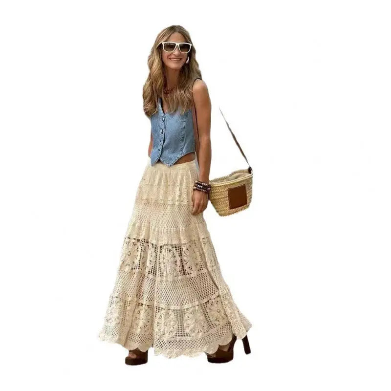 Crochet Lace Skirt Angel Wishes