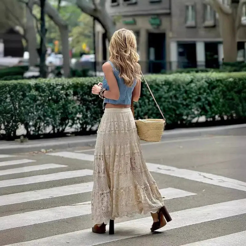 Crochet Lace Skirt Angel Wishes