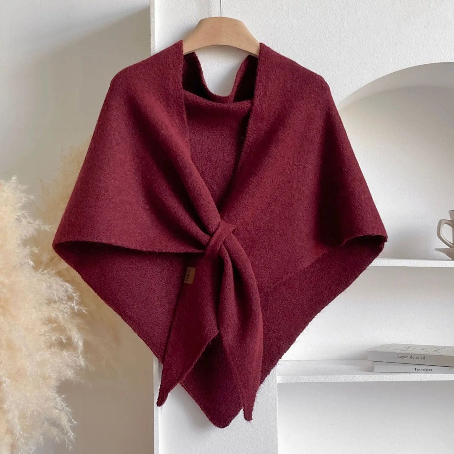 Winter Soft Knitted Neck Shawl Wrap For Women - Angel Wishes