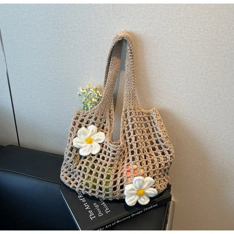 Knitted Handbag Angel Wishes