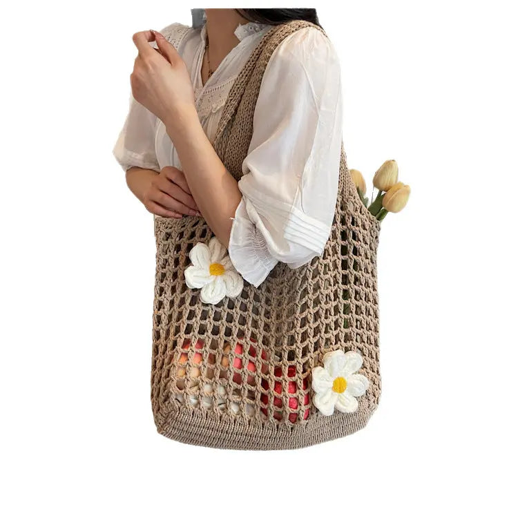 Knitted Handbag Angel Wishes