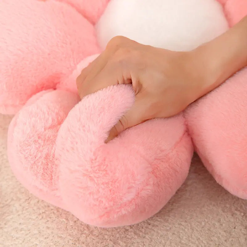 Home Creative Flower Cushion Plush Pillow Angel Wishes