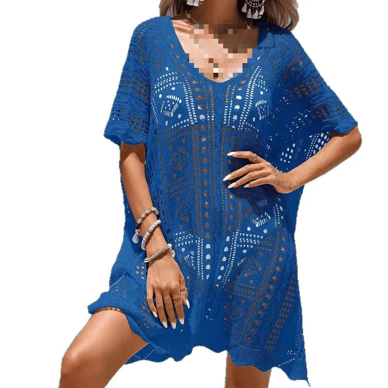 Crochet Bikini Seaside Vacation Smock Dress Angel Wishes
