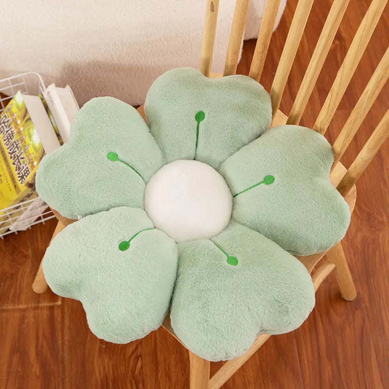 Home Creative Flower Cushion Plush Pillow Angel Wishes